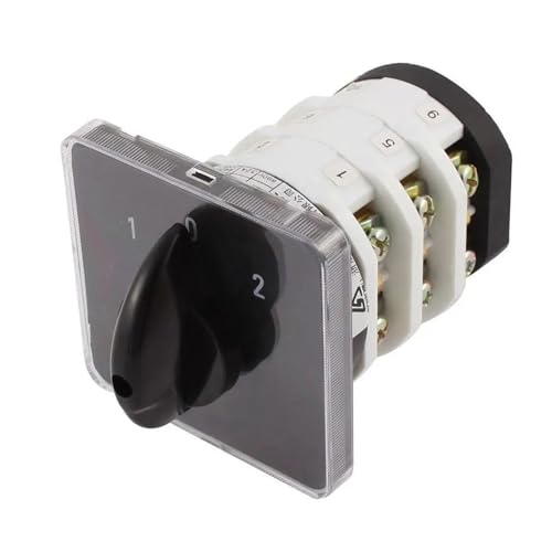 690V 32A 12 Terminals 3 Positions (1-0-2) On-Off-On Rotary Cam Changeover Switch Controls switch von RPOVAXVK