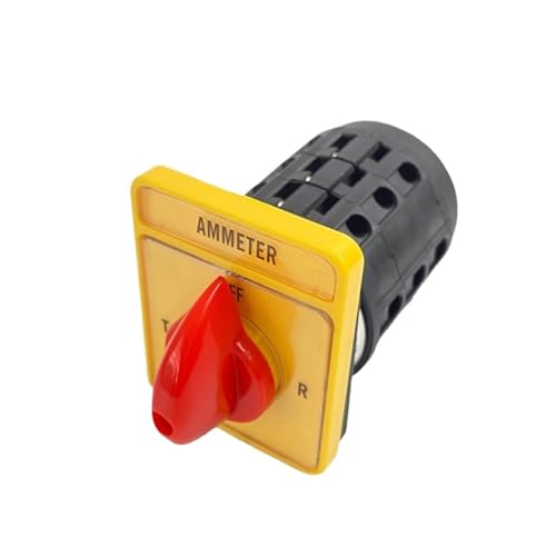 Ammeter Selector Changeover Electrical 16A 4 Position 3 Poles Rotary Cam Switch Control electronic starter Circuit YMW98-16/3 Controls switch Ammeter Selector Changeover Electrical 16A 4 Position 3 Poles Rotary Cam Switch Control electronic starter Circuit YMW98-16/3 Controls switch von RPOVAXVK