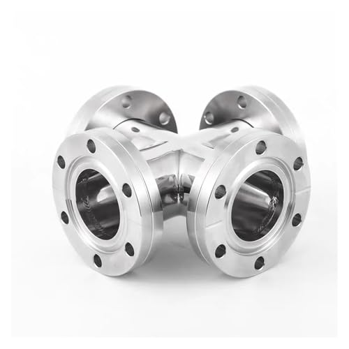 CF63 Vacuum Equal diameter cross 304 Stainless Steel Vacuum Pipe Fixed flange Loose flange von RPOVAXVK