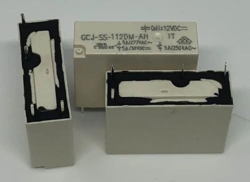 GCJ-SS-112DM-AH [Replaceable:HF46F 012-HS1 or G5NB-1A-E-12VDC] (46F-1-12V-5A) Relay 4pins Industrial Electrical Relays von RPOVAXVK