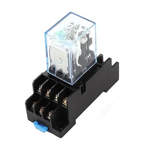 HH54P DC 12V Coil 4PDT 14 Pins Electromagnetic Power Relay w DYF14A Base HH54P DC 12V Coil 4PDT 14 Pins Electromagnetic Power Relay w DYF14A Base von RPOVAXVK