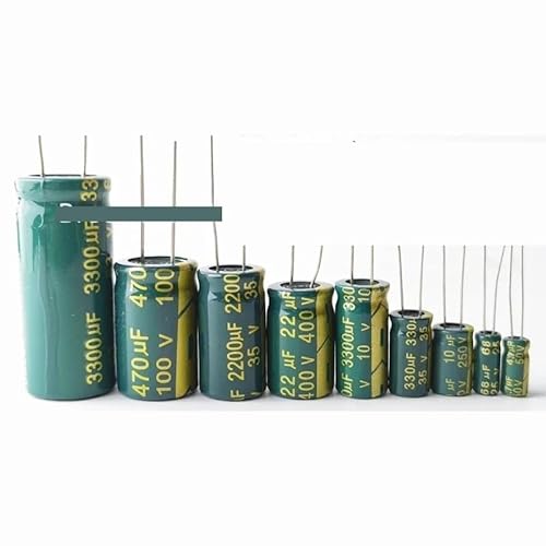 High Frequency Low Aluminum Capacitor 63V220UF 10X20 10PCS Capacitance Meters von RPOVAXVK