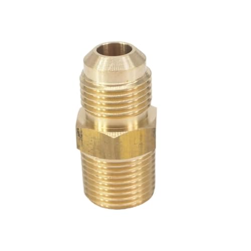 SAE Thread 5/8"-18 UNF Fit Tube OD 3/8" - 3/8" NPT Male Brass SAE 45 Degree Pipe Fitting Adapters 229PSI von RPOVAXVK