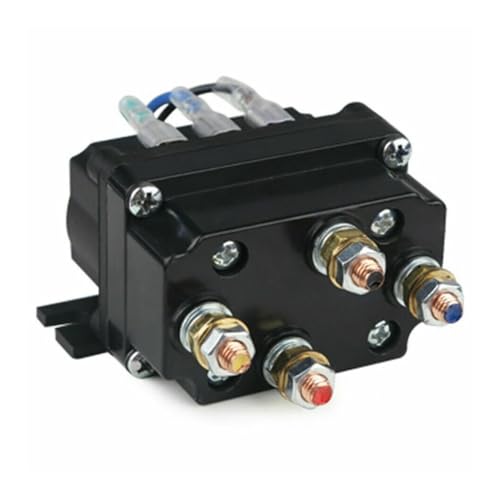 Winch Remote Contactor 12V 250A Solenoid Contactor Winch Control Solenoid Relay Twin Wireless Remote Recovery for Car Truck Industrial Electrical Relays von RPOVAXVK