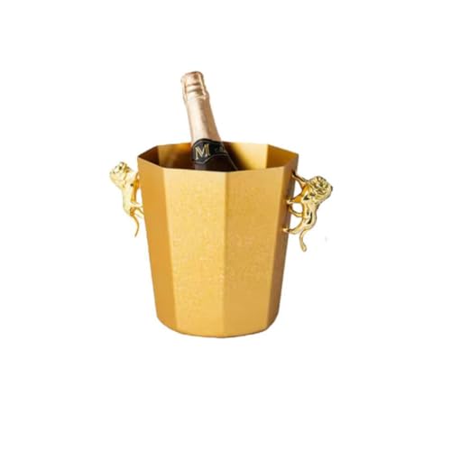 Beer Bucket Bilayer Wärme Erhaltung Kälte Isolierung KTV Champagner Rotwein Bier EIS Korn EIS Block Eimer Kommerziellen(Golden) von RPXHZLKTM