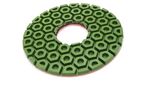 Diamant-Polierpads 1 stück 5 zoll Diamant Polieren Pad Aggressive Schleifen Rad for Keramik Glas Granit Stein 125mm Nass Schleif Werkzeug(200) von RPXHZLKTM