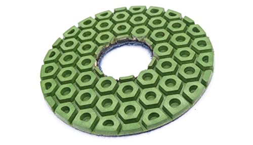 Diamant-Polierpads 1 stück 5 zoll Diamant Polieren Pad Aggressive Schleifen Rad for Keramik Glas Granit Stein 125mm Nass Schleif Werkzeug(50) von RPXHZLKTM