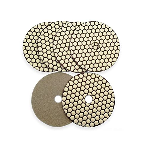 Diamant-Polierpads 6 stücke 125mm #3000 B Trockenen Polieren Pads Durchmesser 5 zoll Harz Bond Diamant Flexible Schleifen Disc Diamant-Polierpads 6 stücke 125mm #3000 B Trockenen Polieren Pads Durchmesser 5 zoll Harz Bond Diamant Flexible Schleifen Disc von RPXHZLKTM