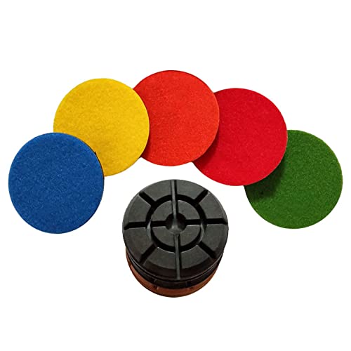 Diamant-Polierpads 7 Teile/satz 4 Zoll Diamant Polieren Pad 100mm Beton Boden Polieren Pads Terrazzo Keramik Restaurierung Schleifen Disc(2000) von RPXHZLKTM