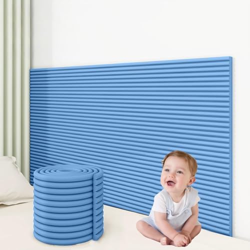 Die Füllung an der Wand klebt sich, Wandpaneele for Kopfteile for Abziehen und Aufkleben, mehrfarbig, 15–30 x 200 cm(Blue,20 x 200cm/7.9" x 78.7") von RPXHZLKTM
