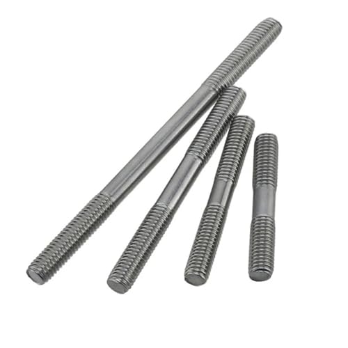 Die doppelte schraube des stahls, 7 stücke M4 90mm Dual Kopf Doppel Ende Schraube 30mm Gewinde 304 Edelstahl Kleiderbügel Blot Stud von RPXHZLKTM