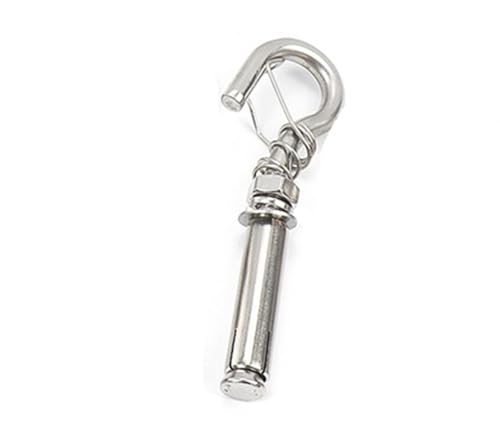 Die dübel Spreizbolzen mit offenem Haken, 10 Stück, Edelstahl M6/8/10/12, Spreizhakenschraube, Hebering, Schachtabdeckungsnetz mit Haken, Spreizbolzen for Warmwasserbereiter(M12,C4) von RPXHZLKTM