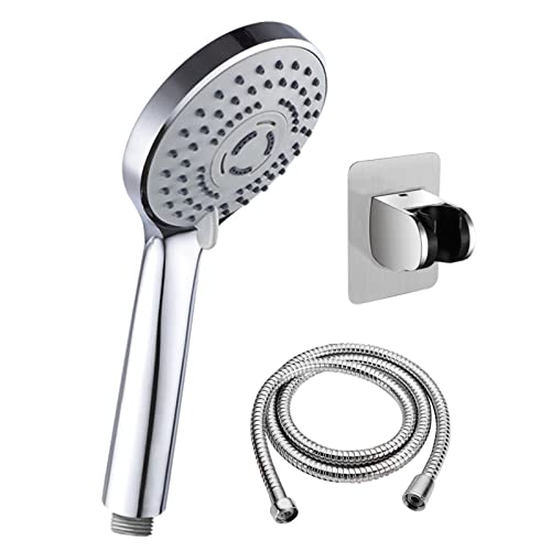 Handduschkopf Badezimmer Luxus Dusche Combo Set Wand Montiert Dusche Kopf System Chrom Finish Hand Held Showerhead Handduschkopf Badezimmer Luxus Dusche Combo Set Wand Montiert Dusche Kopf System Chrom Finish Hand Held Showerhead von RPXHZLKTM