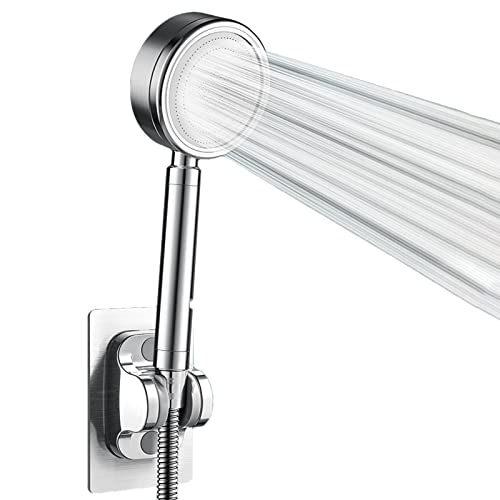 Handduschkopf Gefilterter Duschkopf mit hohem Druck for niedrigen Druck, Handbrausen mit Regendusche und Filter for hartes Wasser zur Erhöhung des Drucks von RPXHZLKTM