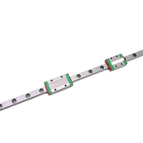 Lineare Schiene 1 stücke MGN9 Linearschienenführung Breite 9mm Länge 150 250 350 450 550 650 750mm mit 1 stücke Blockwagen MGN9H(650mm) von RPXHZLKTM