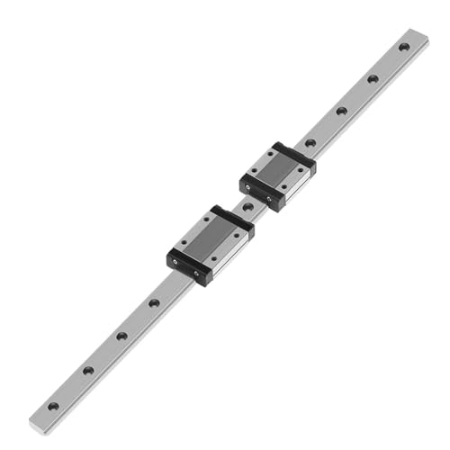 Lineare Schiene MGN12 100 150 200mm Miniatur-Linearschienenschlitten 1 Stück MGN12 Linearführung + 1 Stück MGN12H Wagen(200mm with Block) von RPXHZLKTM