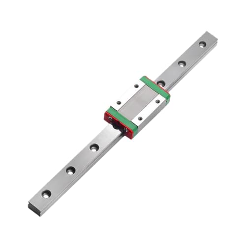 Lineare Schiene MGN9 100mm-800mm Miniatur-Linearschienenschlitten 1 Stück MGN9 + 1 Stück MGN9C Gleitwagen(800mm) von RPXHZLKTM