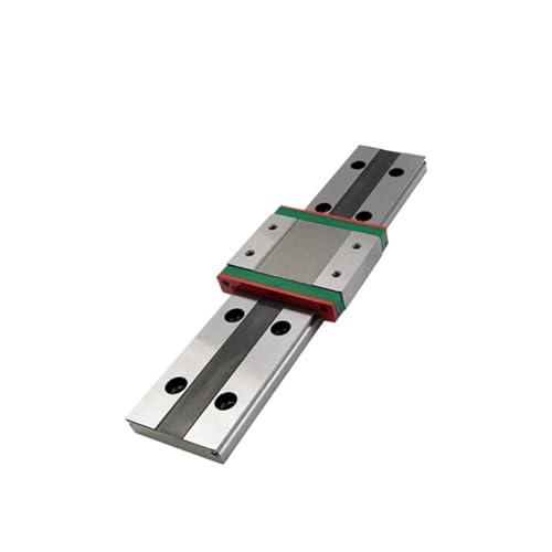Lineare Schiene Miniatur-Linearschiene MGW12H mit Flansch, breiter Linearblock, L = 100 mm – 600 mm, MGW12 Cblock(100mm) von RPXHZLKTM