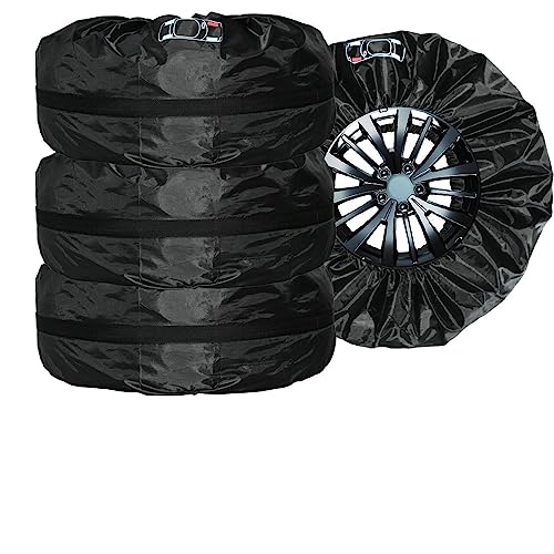 RPXHZLKTM Autoreifenhülle Koffer 1 stück ~ 4 stücke 13-20 Zoll regendichte Auto-Radabdeckung Reifenabdeckungen Sonnenschutz for Auto Auto Camper Verstellbare Autoreifenabdeckungen(B 4pcs L 16 20inch) RPXHZLKTM Autoreifenhülle Koffer 1 stück ~ 4 stücke 13-20 Zoll regendichte Auto-Radabdeckung Reifenabdeckungen Sonnenschutz for Auto Auto Camper Verstellbare Autoreifenabdeckungen(B 4pcs L 16 20inch) von RPXHZLKTM