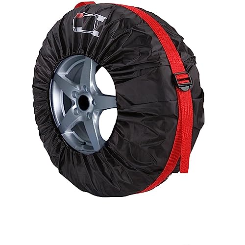 RPXHZLKTM Autoreifenhülle Koffer 1 stück ~ 4 stücke 13-20 Zoll regendichte Auto-Radabdeckung Reifenabdeckungen Sonnenschutz for Auto Auto Camper Verstellbare Autoreifenabdeckungen(C 1pc S 13 16inch) von RPXHZLKTM