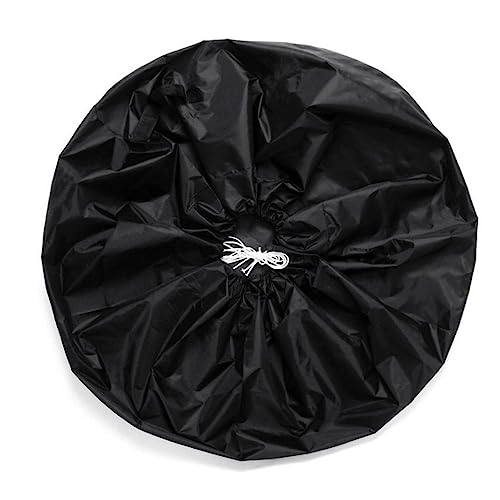 RPXHZLKTM Autoreifenhülle Koffer S/L Schwarz Reifen Fall Reifen Schutz Abdeckung regendicht Auto Leichte Reifen Ersatz Abdeckung Rad Schutz Lagerung Taschen(L 80x47cm) von RPXHZLKTM