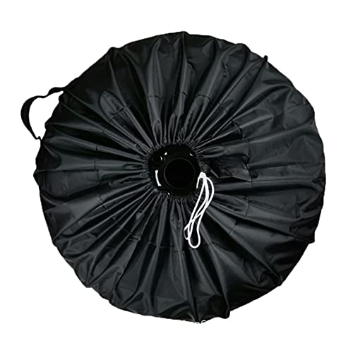 RPXHZLKTM Autoreifenhülle Koffer S/L Schwarz Reifen Fall Reifen Schutz Abdeckung regendicht Auto Leichte Reifen Ersatz Abdeckung Rad Schutz Lagerung Taschen(S 65x37cm) von RPXHZLKTM