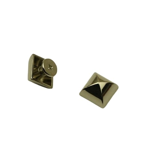 Rundkopfschrauben, DIY Metal Screw Rivets For Leather Craft Multicolor 10-12mm Pack Of 10(Silvery,12mm) von RPXHZLKTM