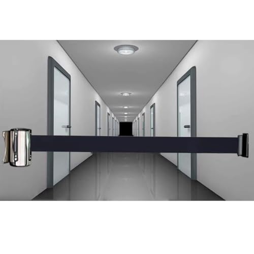 Seilabsperrung an der Wand Einziehbare Gürtelbarriere zur Wandmontage, 2/3/5/10 m, optionale einziehbare Blet-Farben zur Massenkontrolle, Warteschlangenbarriere, Linienteiler mit Zubehör(E,300CM/9.8FT Seilabsperrung an der Wand Einziehbare Gürtelbarriere zur Wandmontage, 2/3/5/10 m, optionale einziehbare Blet-Farben zur Massenkontrolle, Warteschlangenbarriere, Linienteiler mit Zubehör(E,300CM/9.8FT von RPXHZLKTM