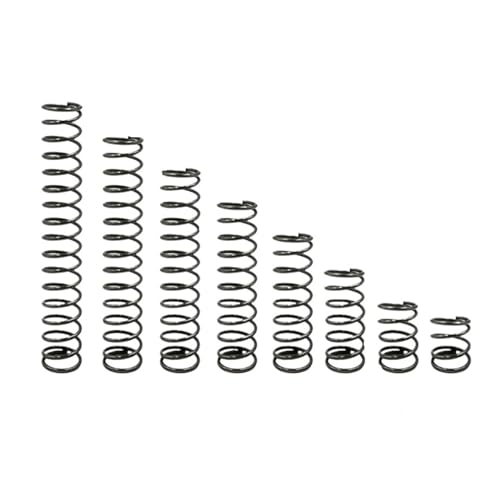 Turmfeder 0,6 mm Druckfedern Druckfederdrahtdurchmesser 0,6 mm Außendurchmesser 4 5 6 7 8 9 10 11 12 mm Länge 5 10 15 20 25–100 mm(8mm-0.6mm 10pcs,50mm) von RPXHZLKTM