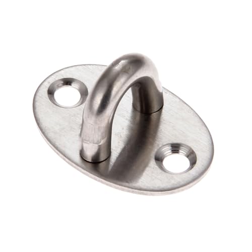 U-förmige dübel und 1 stück Deckenmontage Haken Stahl Kleiderbügel U-Form Lock up Top Basis Fan/Kronleuchter/Silber Wandhaken(Silver S No Screw) von RPXHZLKTM