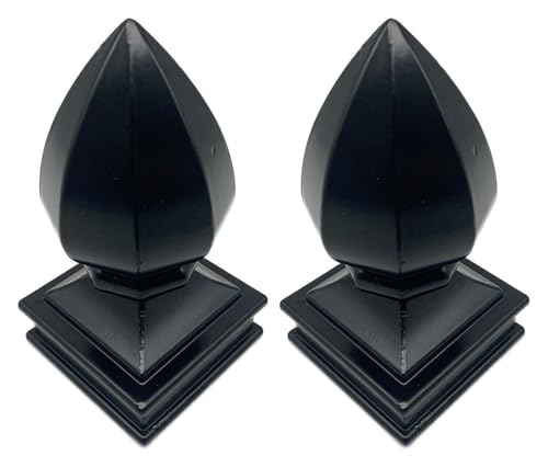 Zaunpfostenkappen Fence Post Cap Pack of 2 Aluminum for 2x2x4.7 Inches Posts(1) von RPXHZLKTM