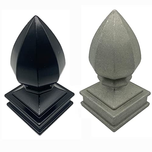 Zaunpfostenkappen Fence Post Cap Pack of 2 Aluminum for 2x2x4.7 Inches Posts(3) von RPXHZLKTM
