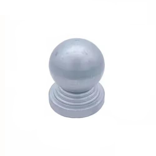 Zaunpfostenkappen Fence Post Caps Steel Ball Finial Dome For Square And Round Posts Multiple Sizes Pack Of 2(Round 90mm) von RPXHZLKTM