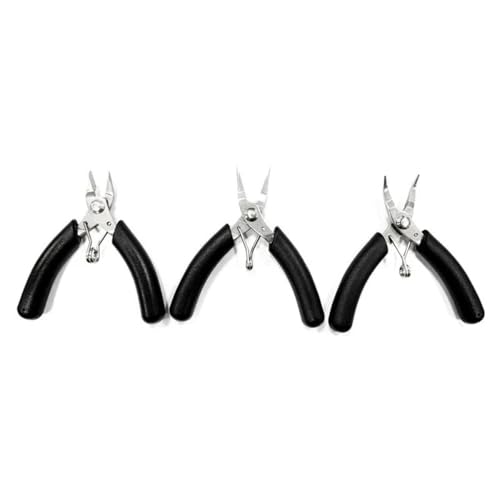 3 stücke 4 Zoll Elektronische Schere Multifunctiona Zangen Schmuck Gebogene Spitze Nase Diagonal Zange Hand Elektrische Werkzeuge Cutter von RQEYUNP