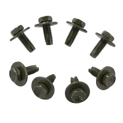 8Pcs Skid Plate Splash Shield Cover Bolts For Toyota For 4Runner for Tacoma 1996-2021 for Tundra 2000-2021 90080-11373 von RQEYUNP