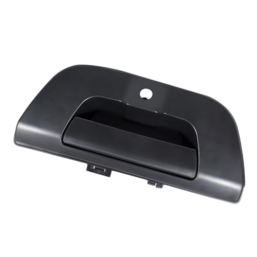 RQEYUNP Schwarzer Heckklappengriff for die Heckklappe. Passend for Great Wall for Poer Great Power for GWM for Cannon 2021 von RQEYUNP