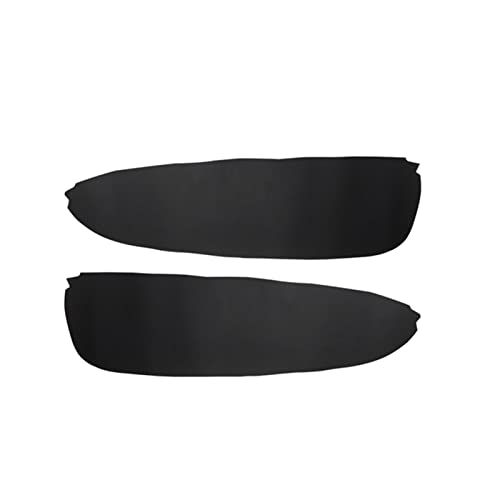 RQUDULXGX 2 stücke weiche Leder vordere tür armlehne Abdeckung Auto tür armlehne panelabdeckung Haut schützer Trim fit for BMW 3. Serie E46 1998-2006 Türinnenverkleidung(schwarz) von RQUDULXGX