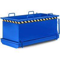 RR-Industrietechnik® Klappbodenbehälter Typ RKB, Volumen 1 m³, RAL 5010 enzianblau von RR-Industrietechnick