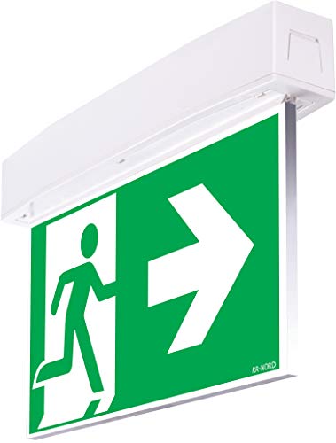 RR-NORD Notleuchte LED Autotest IP54 Notbeleuchtung Rettungszeichenleuchte Fluchtwegleuchte Notlicht Rettungszeichen von RR-NORD