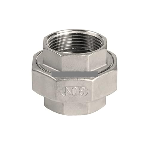 RRBXXUYN 1" BSP Internal Thread SS304 Pipe Fittings Female Connector for Plumbing Cast Pipe von RRBXXUYN