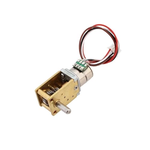 RRBXXUYN 10MM 7-Type Speed Reduction Stepper Electronic Starter DC 5V 2-Phase 4-Wire Full Metal Gearbox Worm Gear Stepping G Ratio 1030 RRBXXUYN 10MM 7-Type Speed Reduction Stepper Electronic Starter DC 5V 2-Phase 4-Wire Full Metal Gearbox Worm Gear Stepping G Ratio 1030 von RRBXXUYN