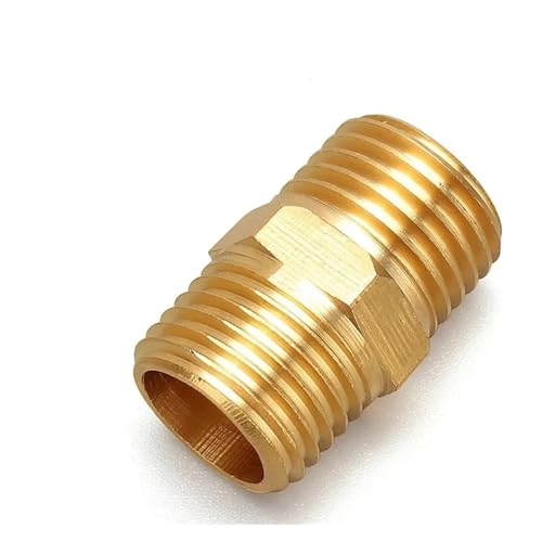 RRBXXUYN 1PC 1/8" BSPT to 1/8" BSPT Male Hex Nipple Reducer Brass Pipe Fitting Connector Adapter RRBXXUYN 1PC 1/8" BSPT to 1/8" BSPT Male Hex Nipple Reducer Brass Pipe Fitting Connector Adapter von RRBXXUYN