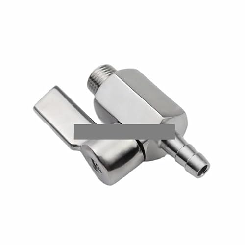 RRBXXUYN 1pc BSP Male Thread Ball Valve SS304 1/4" to 10mm Adapter 2 Way Ball Valve RRBXXUYN 1pc BSP Male Thread Ball Valve SS304 1/4" to 10mm Adapter 2 Way Ball Valve von RRBXXUYN
