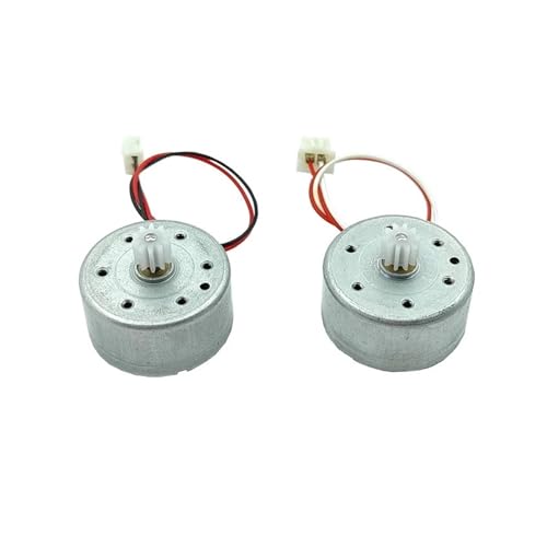 RRBXXUYN RF-300CA DC 3V-12V B 14000RPM High Speed 24mm Round Spindle Electronic Starter 10T Gear DIY Hobby Toy Fan Solar Power von RRBXXUYN