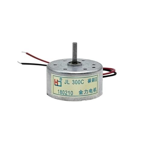 RRBXXUYN RK-300C-13250 300 Electronic Starter DC 3V 3.7V 5V 6V 12000RPM High Speed 24mm Round Spindle Electronic Starter DIY Toy von RRBXXUYN