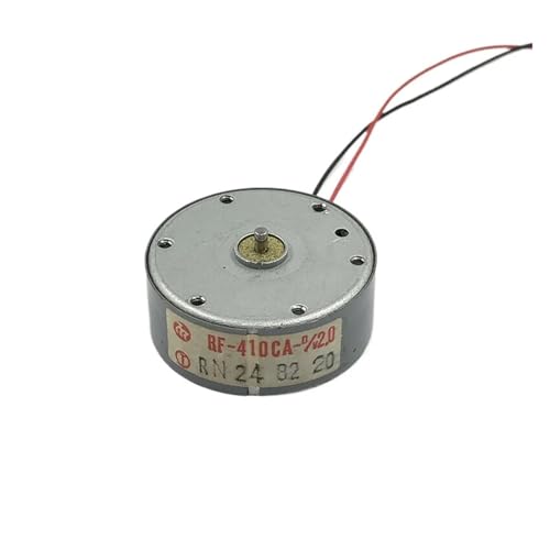 RRBXXUYN Round 25mm RF-410CA DC 1.5V 2V 3V 5900RPM 10mm Thin Round Solar DC Electronic Starter Recorder CD Player von RRBXXUYN