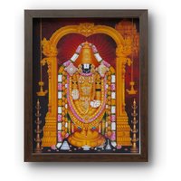 Tirupati Balaji/Lord Venkatesvara - Bilderrahmen Mit Fotodruck Hindu Gebetsraum Mandir Tempel Laminiert Tirupati Balaji/Lord Venkatesvara - Bilderrahmen Mit Fotodruck Hindu Gebetsraum Mandir Tempel Laminiert von RRCraftsIndia