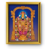 Tirupati Balaji - Bilderrahmen Mit Fotodruck Gebetsraum/Mandir Tempel Mattes Laminat Tirupati Balaji - Bilderrahmen Mit Fotodruck Gebetsraum/Mandir Tempel Mattes Laminat von RRCraftsIndia