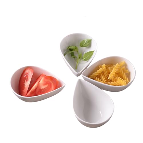 RRMMAN Keramik-Dip-/Dip-Schüssel-Set, klein, weißes Porzellan, Sojasaucenschalen, 4 Stück, Saucenschüssel, Dessertschale, schick, gut für Dessert, Müsli, Ketchup, Sojasauce, BBQ und andere RRMMAN Keramik-Dip-/Dip-Schüssel-Set, klein, weißes Porzellan, Sojasaucenschalen, 4 Stück, Saucenschüssel, Dessertschale, schick, gut für Dessert, Müsli, Ketchup, Sojasauce, BBQ und andere von RRMMAN