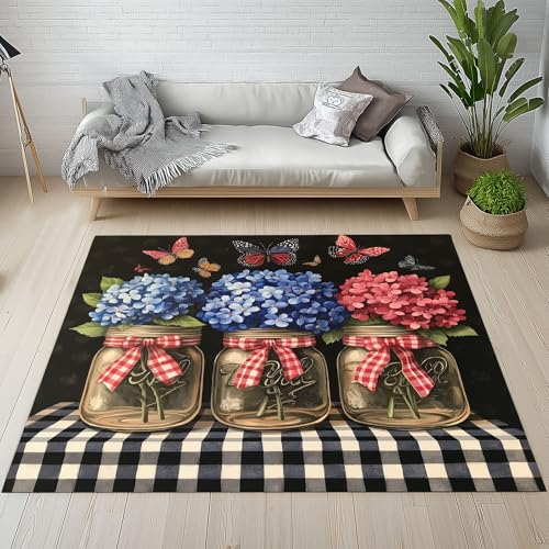RRUxiia Kleiner Teppich Weich 60x90cm Blumen Vase Bogen Fußmatte Outdoor Schmetterling Insekten Teppich Waschbarer rutschfest Anti Rutsch Matte Für Badezimmer Innen Und Außentüren Eingang RRUxiia Kleiner Teppich Weich 60x90cm Blumen Vase Bogen Fußmatte Outdoor Schmetterling Insekten Teppich Waschbarer rutschfest Anti Rutsch Matte Für Badezimmer Innen Und Außentüren Eingang von RRUxiia